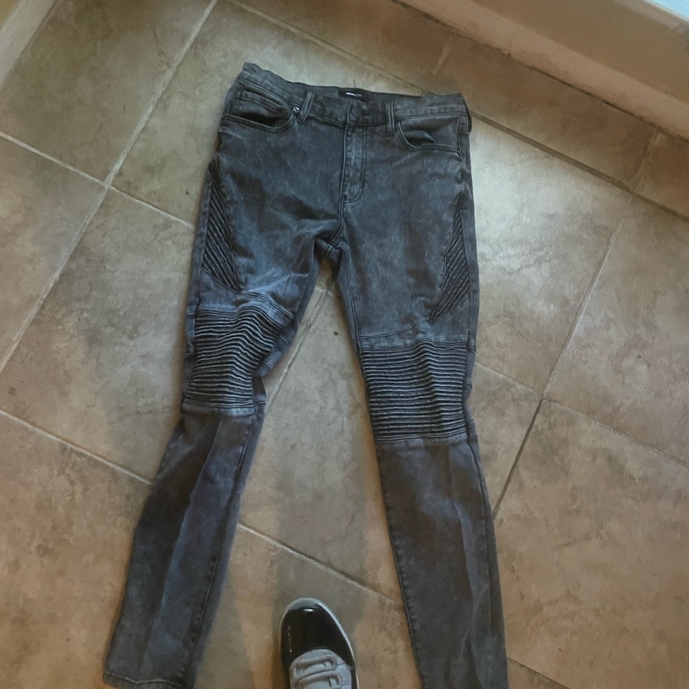 Grey jeans